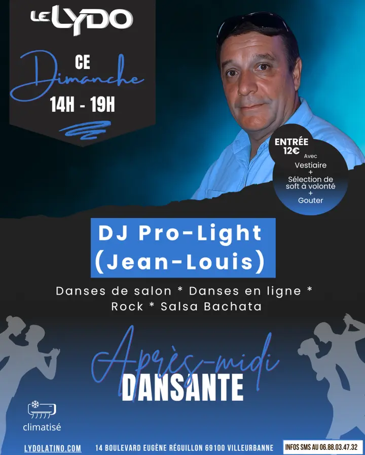 Affiche de la soirée à Villeurbanne