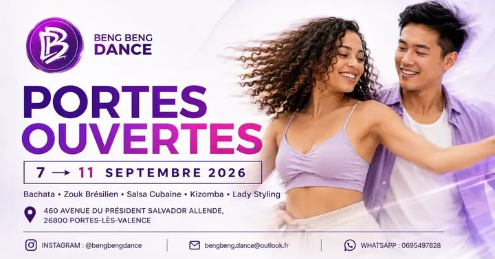 Affiche de la soirée à Portes-lès-Valence