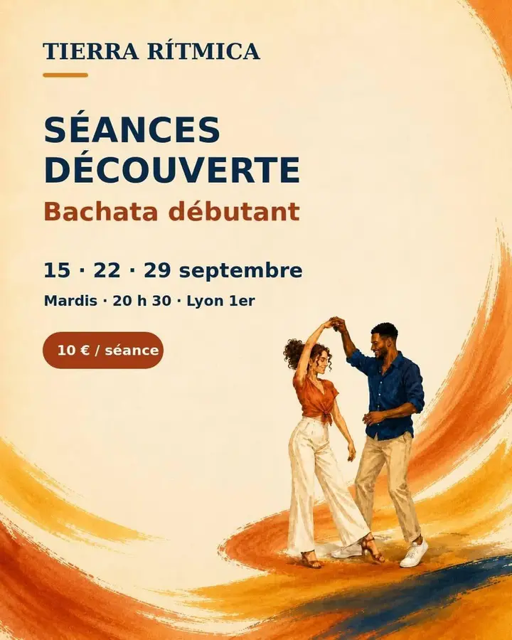 Affiche de la soirée à Lyon