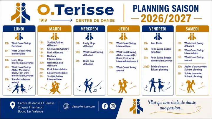 Affiche de la soirée à Bourg-lès-Valence
